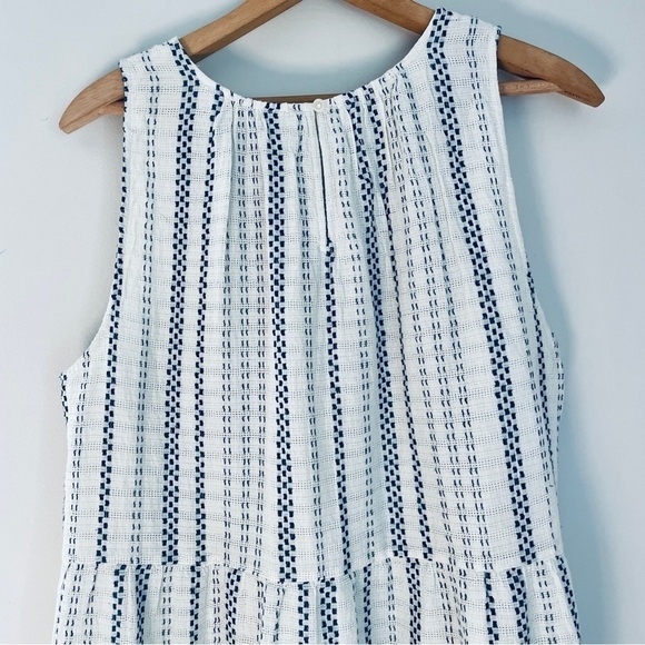 LOFT Dotted Tiered Swing Dress XL - Picture 10 of 13